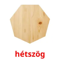 hétszög Bildkarteikarten