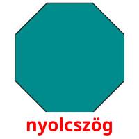 nyolcszög picture flashcards