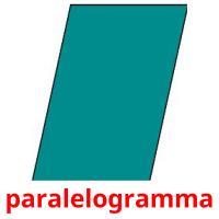 paralelogramma Bildkarteikarten