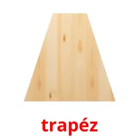 trapéz Bildkarteikarten