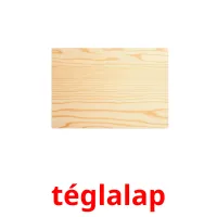 téglalap Bildkarteikarten