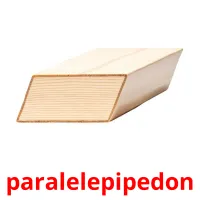 paralelepipedon Bildkarteikarten