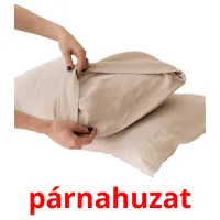 párnahuzat Bildkarteikarten