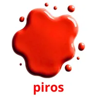 piros picture flashcards