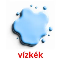 vízkék picture flashcards