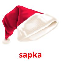 sapka flashcards illustrate