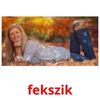 fekszik Bildkarteikarten