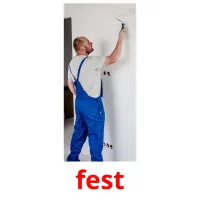 fest Bildkarteikarten