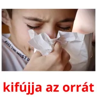 kifújja az orrát Bildkarteikarten