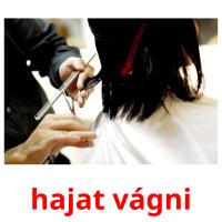 hajat vágni picture flashcards