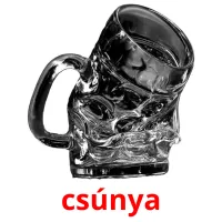 csúnya picture flashcards