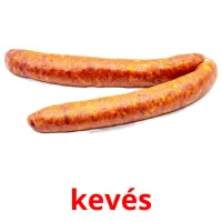 kevés picture flashcards