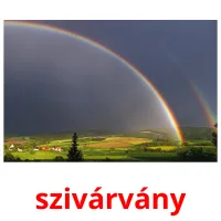 szivárvány Bildkarteikarten