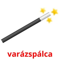 varázspálca Bildkarteikarten