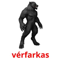 vérfarkas Bildkarteikarten