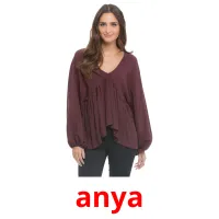 anya picture flashcards