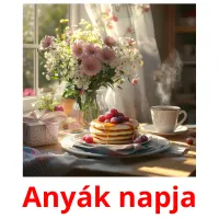 Anyák napja picture flashcards