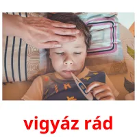 vigyáz rád Tarjetas didacticas