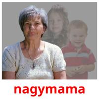 nagymama picture flashcards