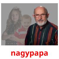 nagypapa picture flashcards