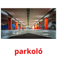 parkoló Bildkarteikarten