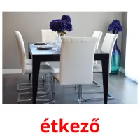 étkező Bildkarteikarten