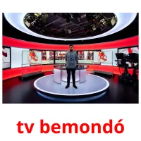 tv bemondó Bildkarteikarten