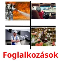 Foglalkozások picture flashcards