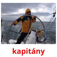 kapitány picture flashcards