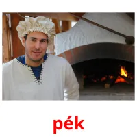 pék picture flashcards