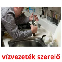 vízvezeték szerelő picture flashcards