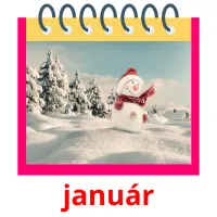 január Bildkarteikarten