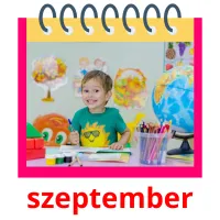 szeptember Bildkarteikarten