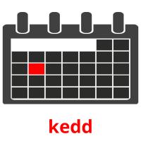 kedd picture flashcards