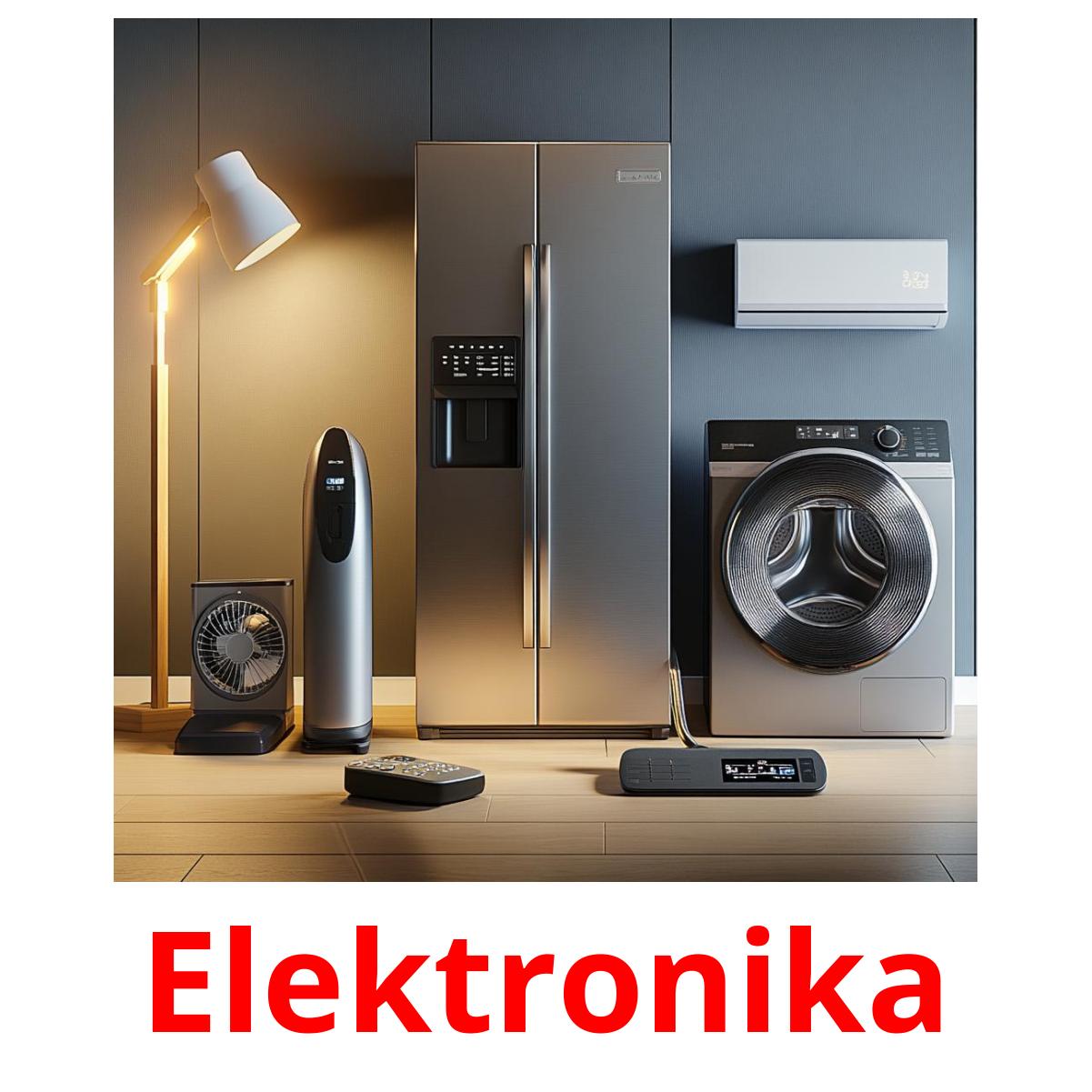 Elektronika Bildkarteikarten