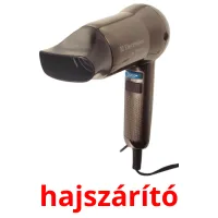 hajszárító Bildkarteikarten