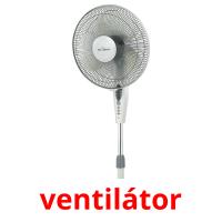 ventilátor Tarjetas didacticas