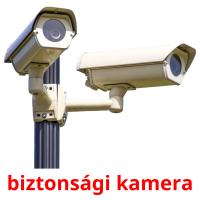 biztonsági kamera cartões com imagens