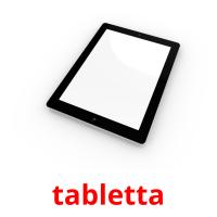 tabletta picture flashcards