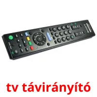 tv távirányító Bildkarteikarten