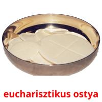 eucharisztikus ostya cartões com imagens