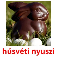 húsvéti nyuszi Bildkarteikarten