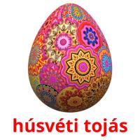 húsvéti tojás Bildkarteikarten