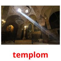 templom picture flashcards