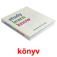 könyv picture flashcards