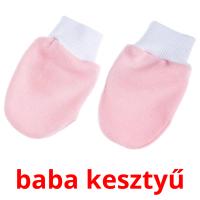 baba kesztyű card for translate