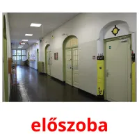 előszoba Bildkarteikarten