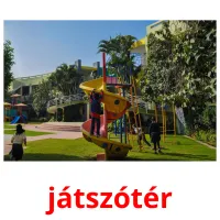 játszótér Bildkarteikarten