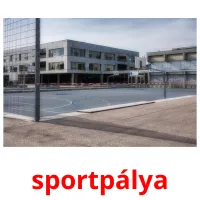 sportpálya Bildkarteikarten