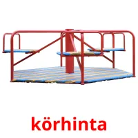 körhinta Bildkarteikarten